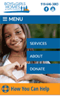 Mobile Screenshot of boysandgirlshomes.org