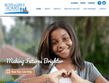 Tablet Screenshot of boysandgirlshomes.org